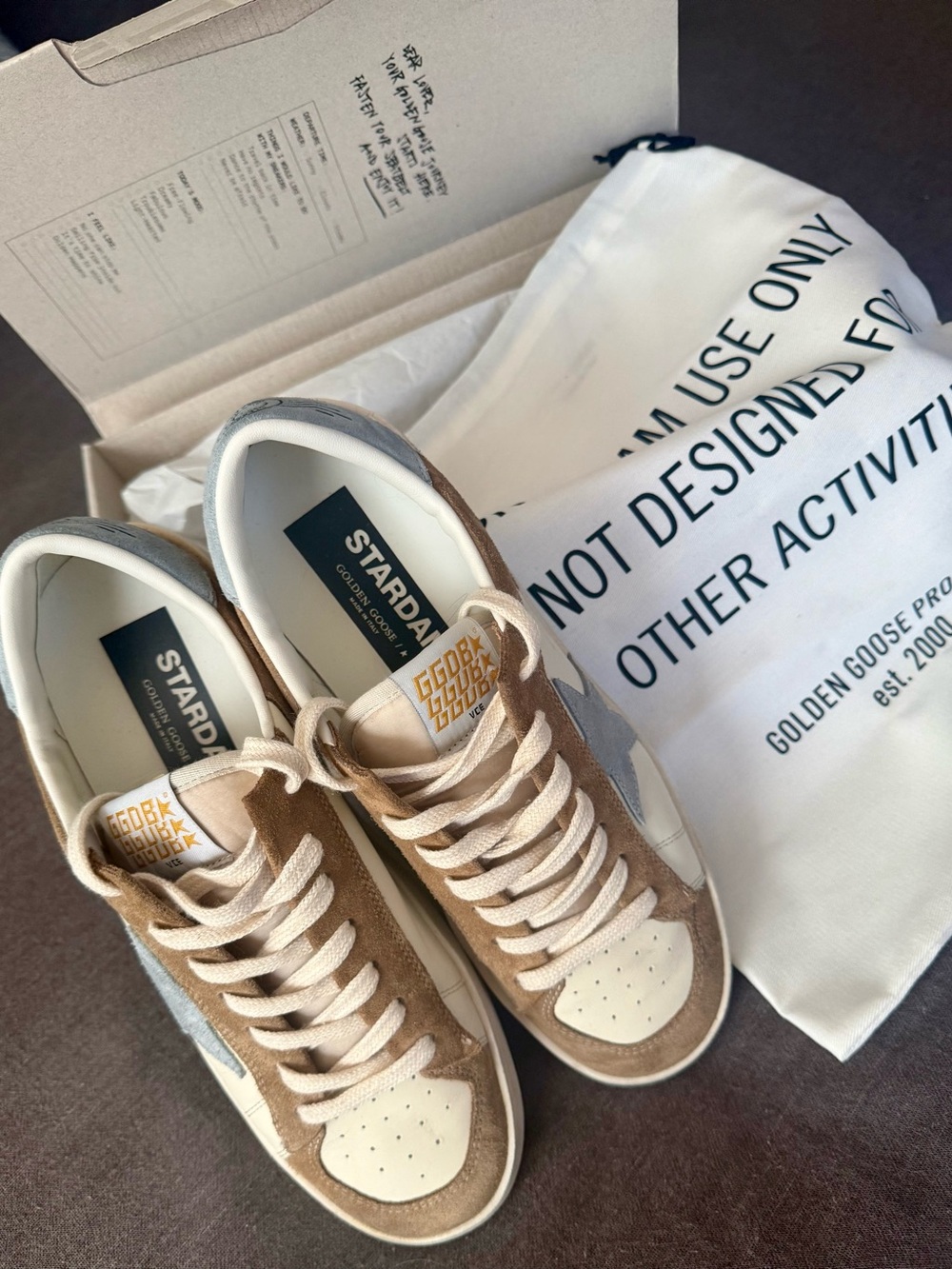 Golden Goose STARDAN with box and dust bag! GORGEOUS!!
